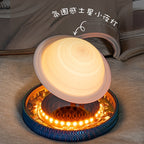 Levitating Saturn Lamp
