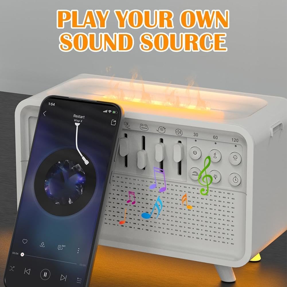 White Noise Machine, Flame & Aroma
