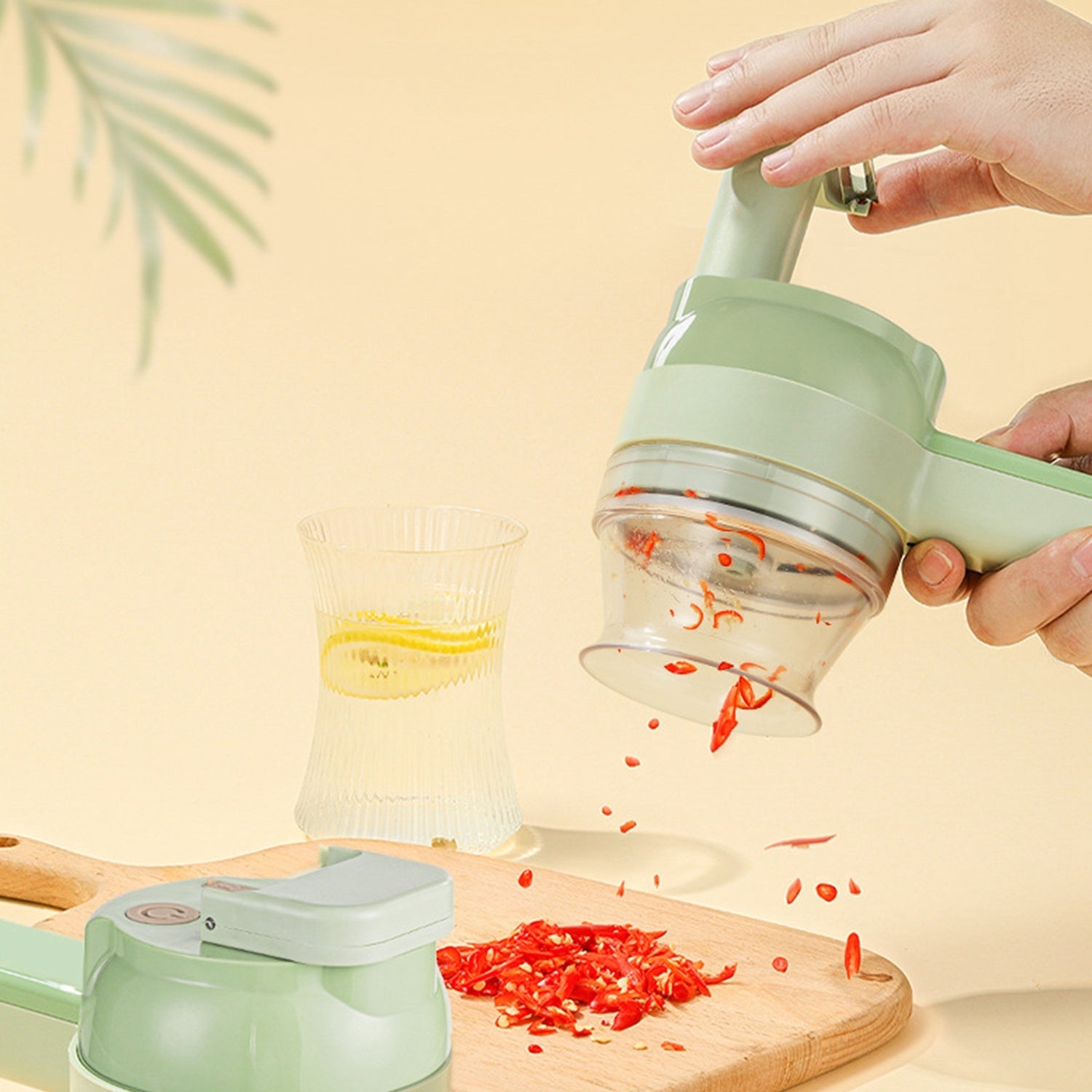 4 in 1 Compact Vegetable Cutter for Kitchen