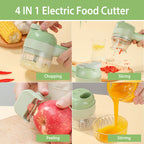 4 in 1 Compact Vegetable Cutter for Kitchen