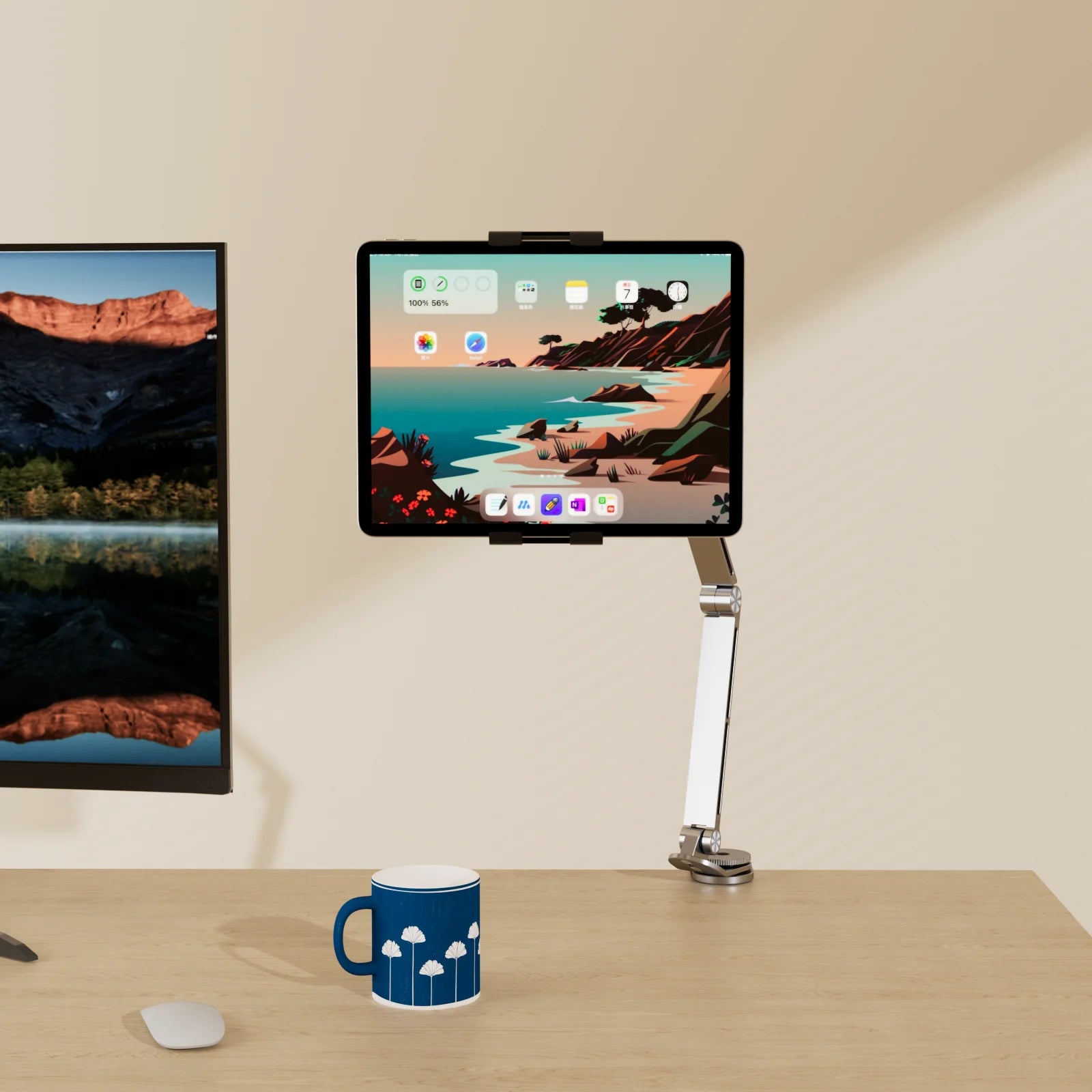 Adjustable Tablet & Phone Desk Mount