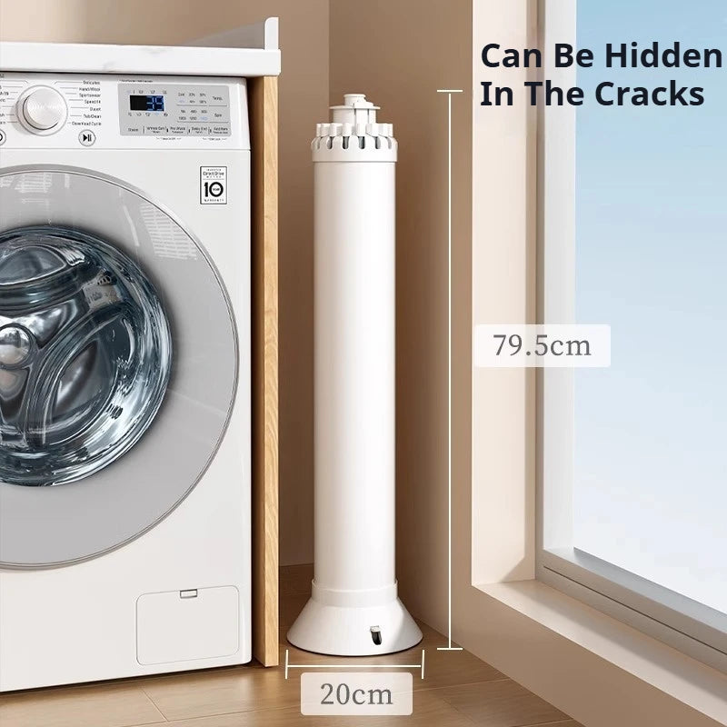 Foldable Rotating Clothes Drying Rack