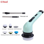 7-in-1 Electric Spin Scrubber Kit