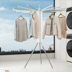 Foldable Rotating Clothes Drying Rack