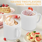 2 in 1 Household Ice Cream Machine