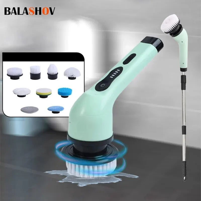 7-in-1 Electric Spin Scrubber Kit