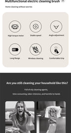 7-in-1 Electric Spin Scrubber Kit