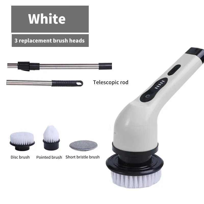 7-in-1 Electric Spin Scrubber Kit