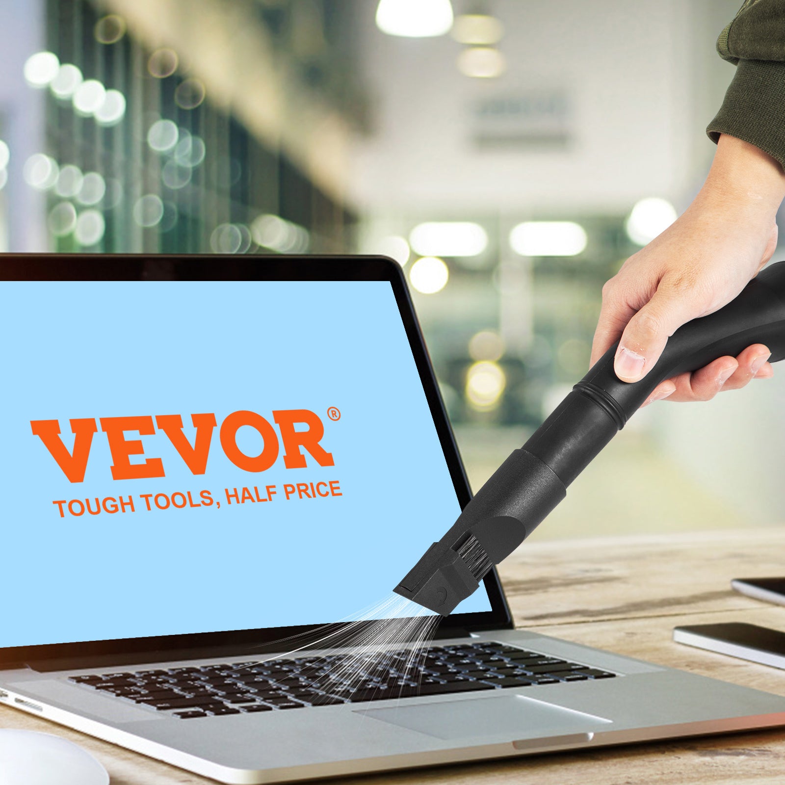 Compact Vacuum Cleaner for Wet and Dry Cleaning