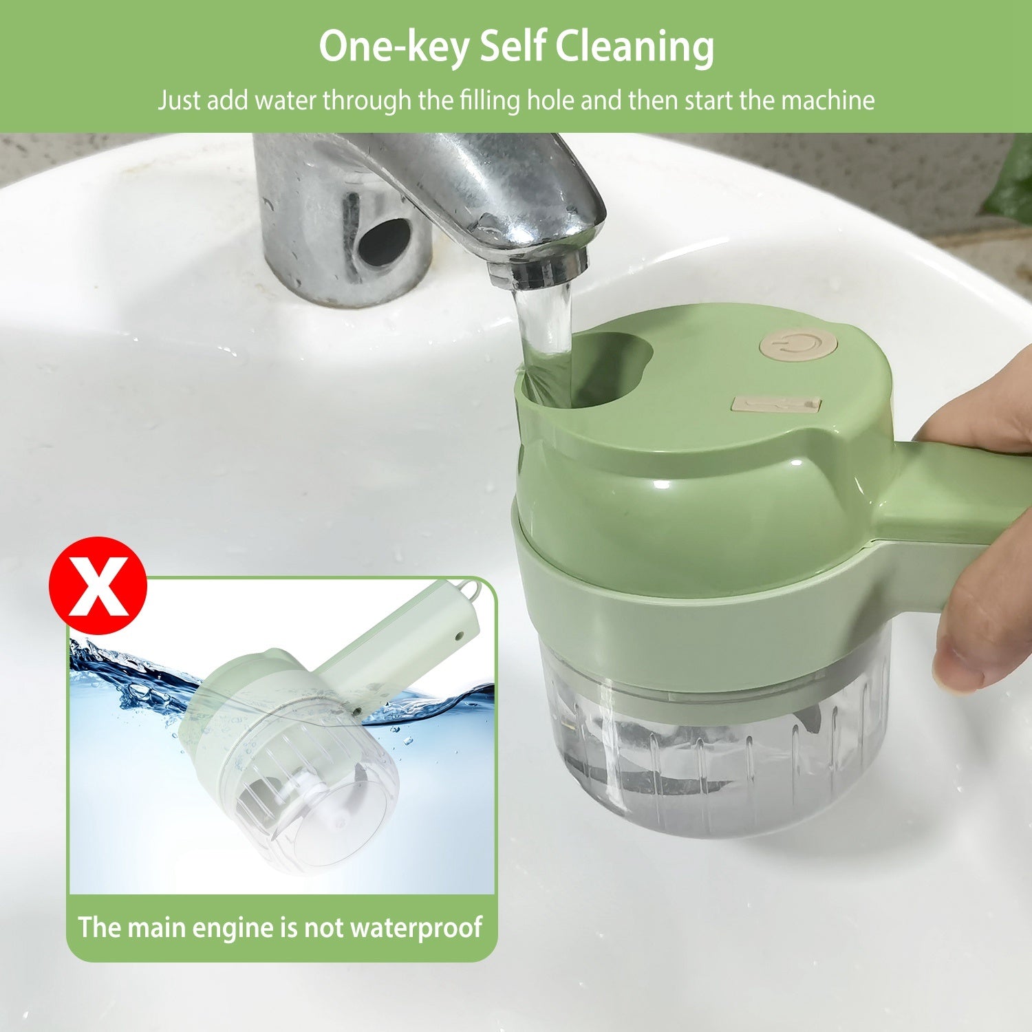 4 in 1 Compact Vegetable Cutter for Kitchen