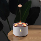 Humidifier in the form of a Volcano