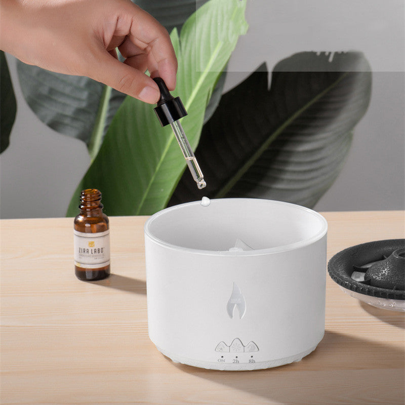 Humidifier in the form of a Volcano
